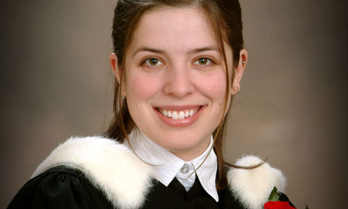 Graduation Portrait of young woman