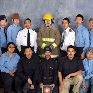 Group portrait of Firefighters